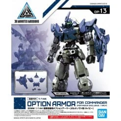 Canadian Gundam 30MM - Option Armor For Commander Type (Portanova Exclusive, Navy) (OP-13)