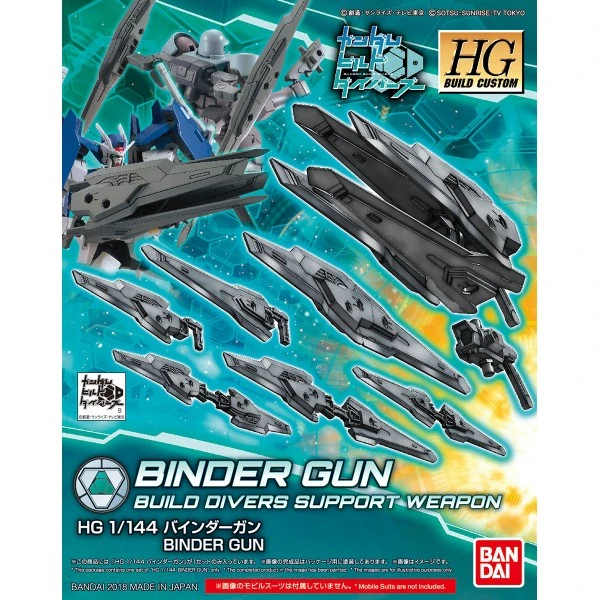 Canadian Gundam HG BC Binder Gun (040) 3 Canadian Gundam HG BC Binder Gun (040)