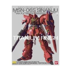 Canadian Gundam MG Sinanju Ver.Ka Titanium Finish