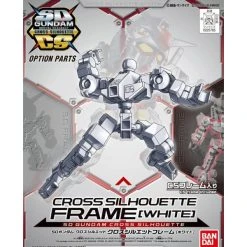 Canadian Gundam SD Cross Silhouette Frame (White) (OP-01)